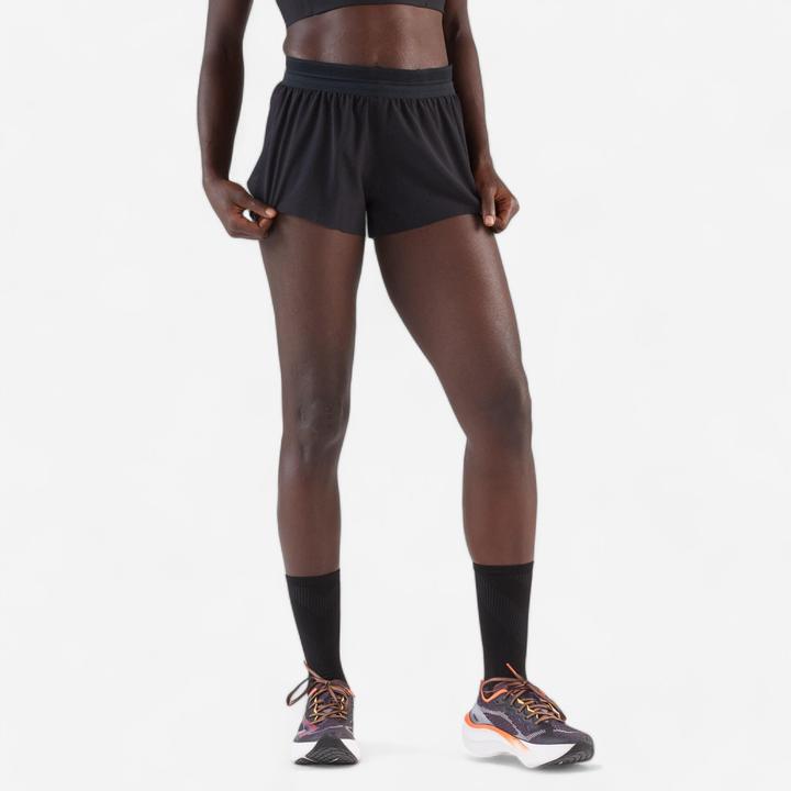 Produktbild Kiprun Laufshorts Trailrunning Damen leicht - Run 900 Light schwarz (L)