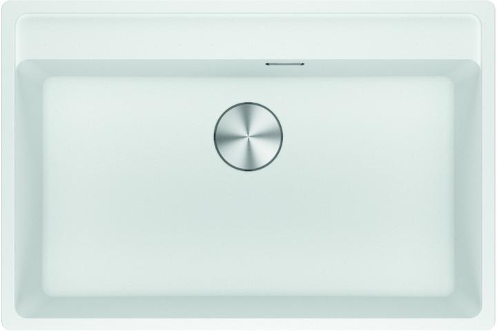 Actual product image Franke Maris MRG 610-72 TL Fragranit Glacier 114.0658.333 (Fitted sink, 80 cm, 76 cm)