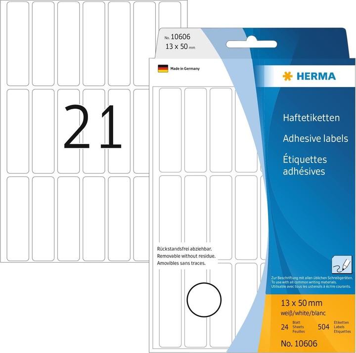 Produktbild HERMA Ablösbare Vielzweck-Etiketten