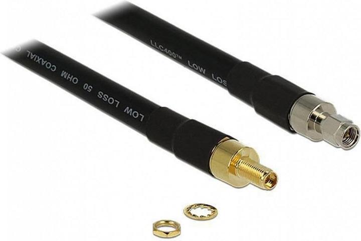 Image du produit Delock Câble d'extension GSM/UMTS/LTE, 10m (0.35 dB, Câble d'antenne)