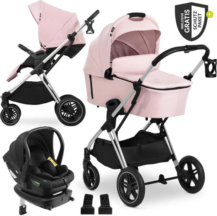 Produktbild Hauck Kinderwagen 3 in 1 4in1 Kinderwagen-Set Vision X Trio Set - inkl. i-Size