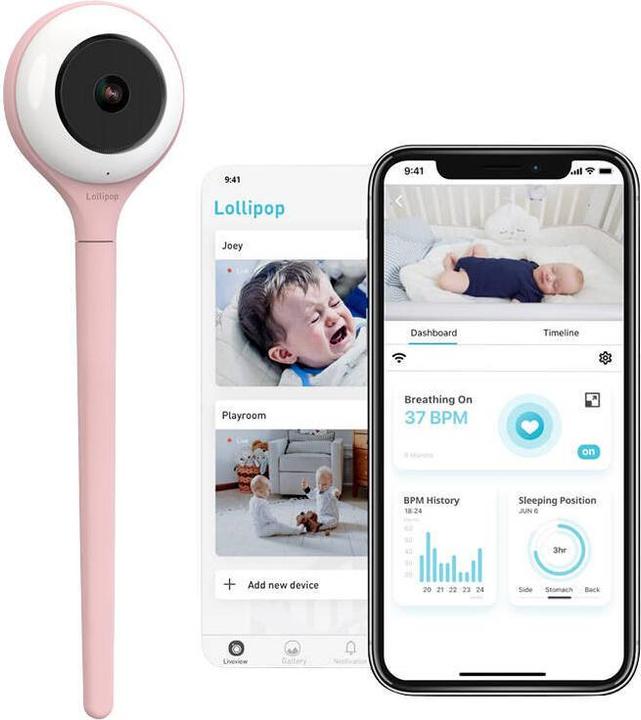 Image du produit Lollipop Babyphone (Vidéo et audio)