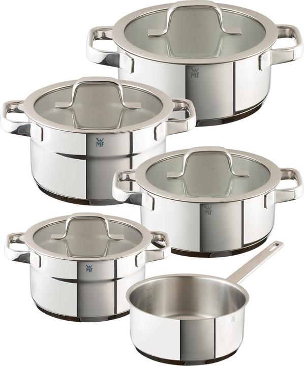 Produktbild WMF Compact Cuisine Topf-Set, 5-teilig (24 cm, Pfannenset + Topfset, Edelstahl)