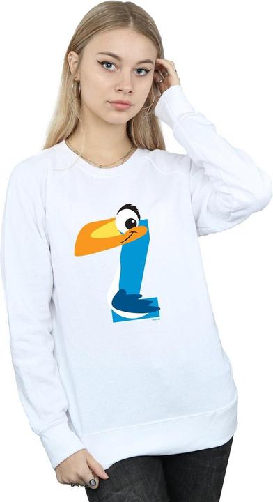 Actual product image Disney Womens/Ladies Alphabet Z Is For Zazu Sweatshirt (S)