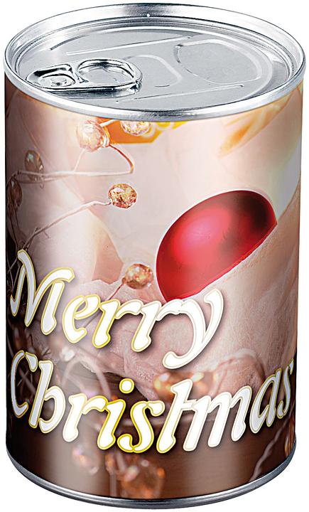 Infactory Geschenkdose Merry Christmas: Originelle Präsent-Verpackung (Geschenkbox)