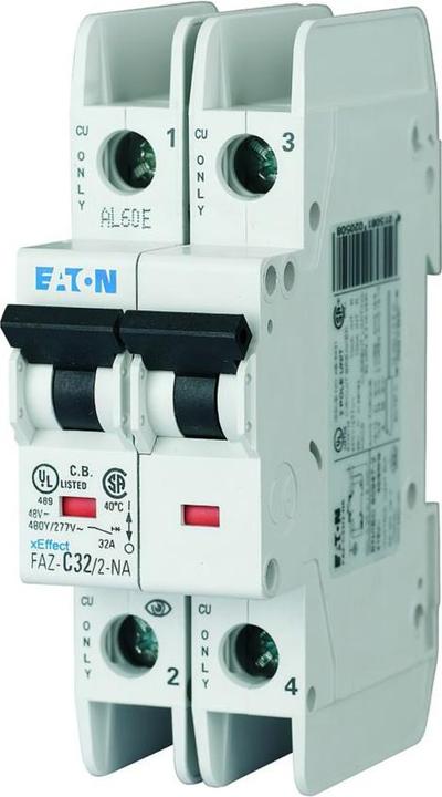 Immagine prodotto Eaton Interruttore automatico, 10 A, 2p, 132702