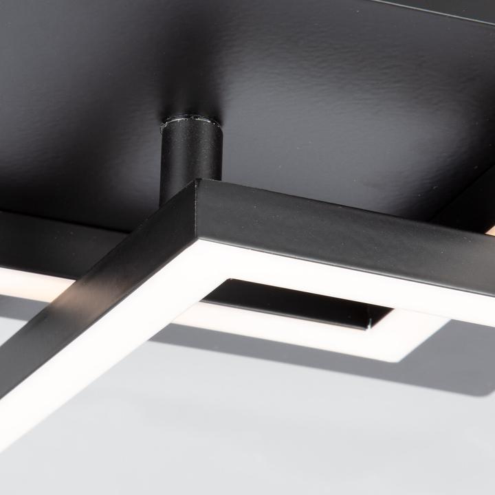Immagine prodotto Briloner Plafoniera a LED, nero, LED/24W (1800 lm)