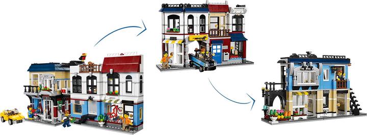Produktbild LEGO Fahrradladen Café (31026, LEGO Creator 3-in-1)