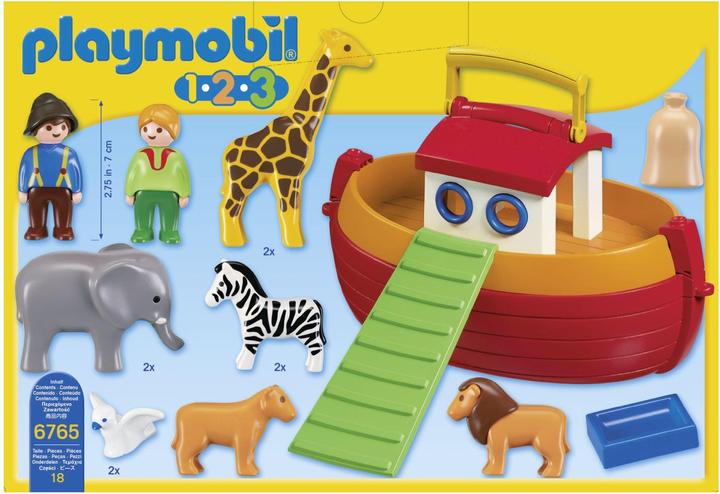 Image du produit Playmobil Mon arche de Noé à emporter (6765, Playmobil 1.2.3)