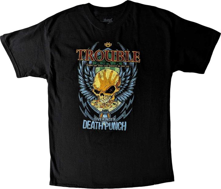 Five Finger Death Punch Trouble TShirt