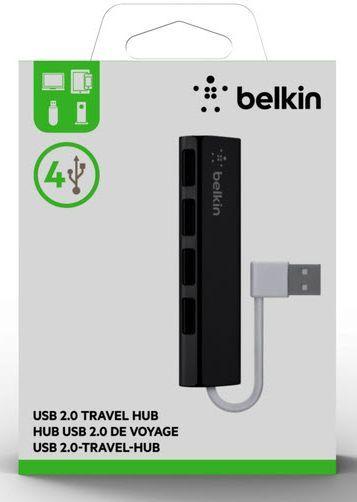 Actual product image Belkin F4u042bt (USB-A, 4 Ports)