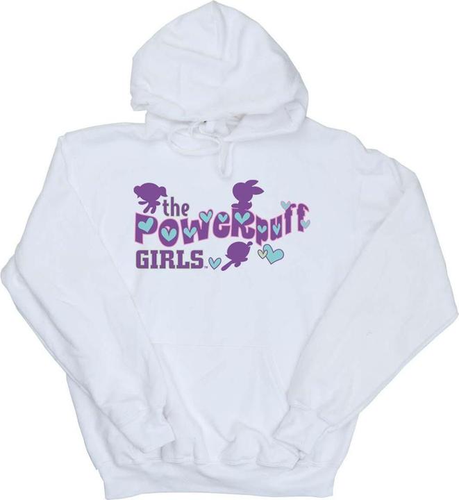 Immagine prodotto The Powerpuff Girls Girls Purple Logo Felpa con Cappuccio Ragazze (140, 146)