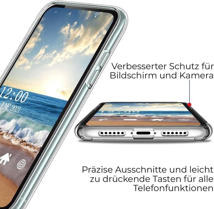 Produktbild König Design Hülle Handy Schutz für Xiaomi 12 Lite Case Cover Tasche Bumper Etuis TPU Neu (Xiaomi 12 Lite)