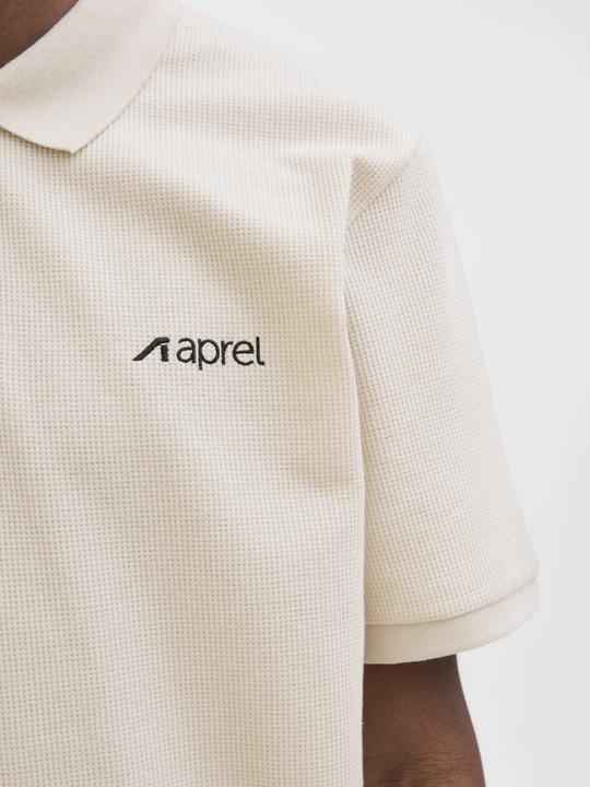 Image du produit Aprel Einfarbig Polokragen Poloshirt Poloshirt (M)