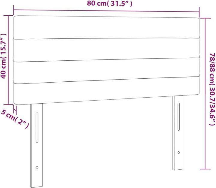 Image du produit VidaXL Erin (80 x 5 x 88 cm)