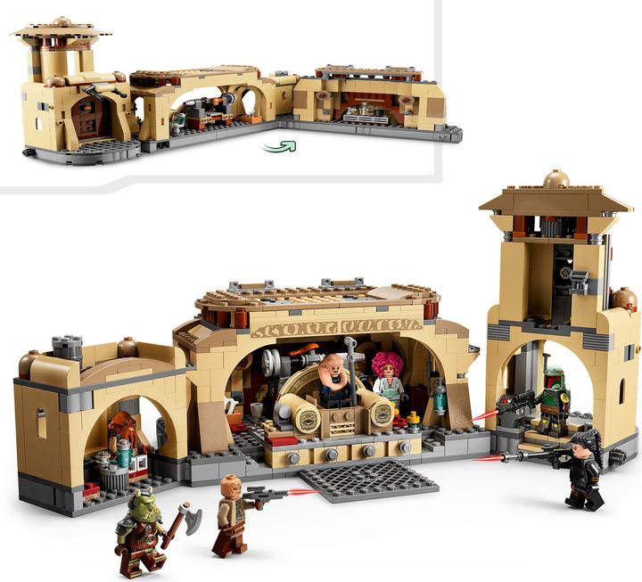 Image du produit LEGO Salle du trône de Boba Fett (75326, LEGO Star Wars)