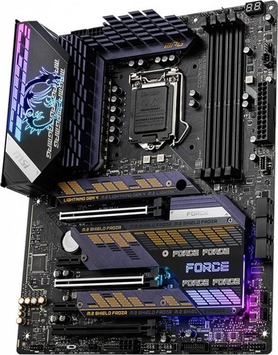 Actual product image MSI MPG Z590 GAMING FORCE (LGA 1200, Intel Z590, ATX)