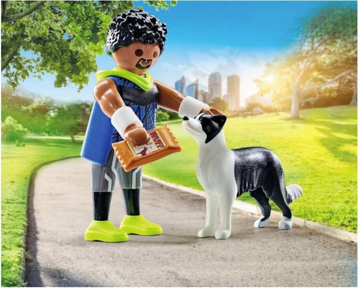 Produktbild Playmobil 71740 Jogger mit Border Collie (71740, Playmobil My Life)