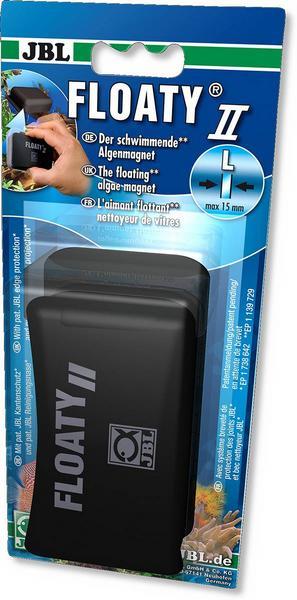 Actual product image JBL Aquaristik und Terraristik Floaty II L for glass thickness 15mm (Aquarium cleaning, Mushroom)