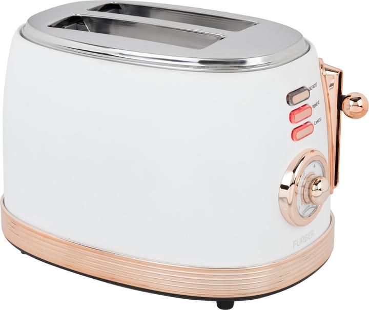 Actual product image Furber Toaster Rose Gold
