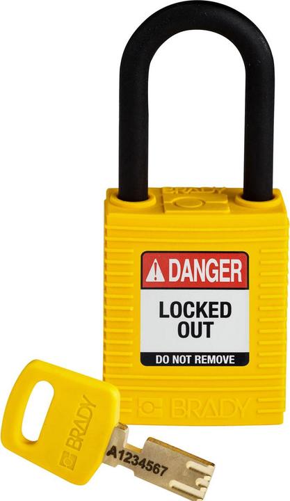 Image du produit Brady Cadenas SafeKey Nylon Lockout