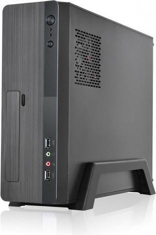 Actual product image L-Link Magna - PC - Black - Micro ATX,Mini-ITX - 500 W - Front - microATX (mATX, Mini-ITX)