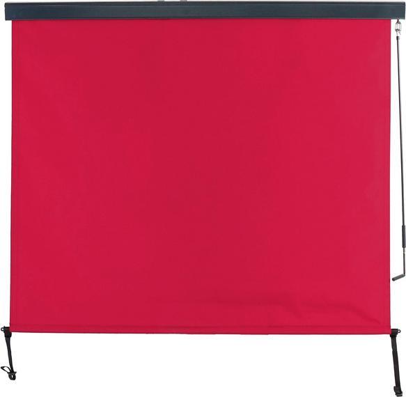Produktbild Swisshandel24 Vertikalmarkise, Senkrechtmarkise Sichtschutz Aussenrollo Rollo, UV-Schutz 50 Stoff - 250x180cm, bor (1.80 m)