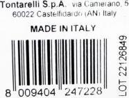 Valori nutrizionali e ingredienti Tontarelli pattumiera con manico moda 38l verde/nero (38 l)