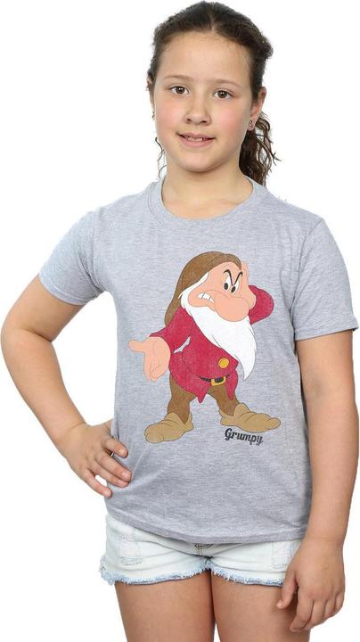 Immagine prodotto Disney Snow White And The Seven Dwarves Classic Grumpy Maglietta Ragazze (152, 158)
