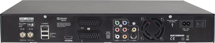 Actual product image Kathrein UFS 925sw/ 1TB, HD+ BLACK, Twin DVB-S2 tuner (1000 GB, DVB-S2)