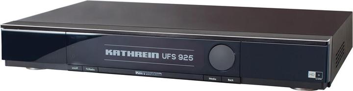 Actual product image Kathrein UFS 925sw/ 1TB, HD+ BLACK, Twin DVB-S2 tuner (1000 GB, DVB-S2)