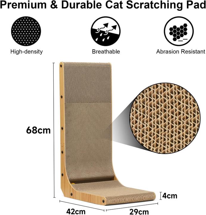 Actual product image Alopini Cat scratching board (29 cm, Multicoloured)