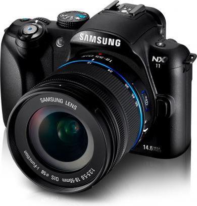 Actual product image Samsung NX11, 14.6 MP, HD movies, 18-55mm II OIS Kit