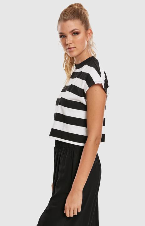 Produktbild Urban Classics Ladies Stripe Short Tee (M)