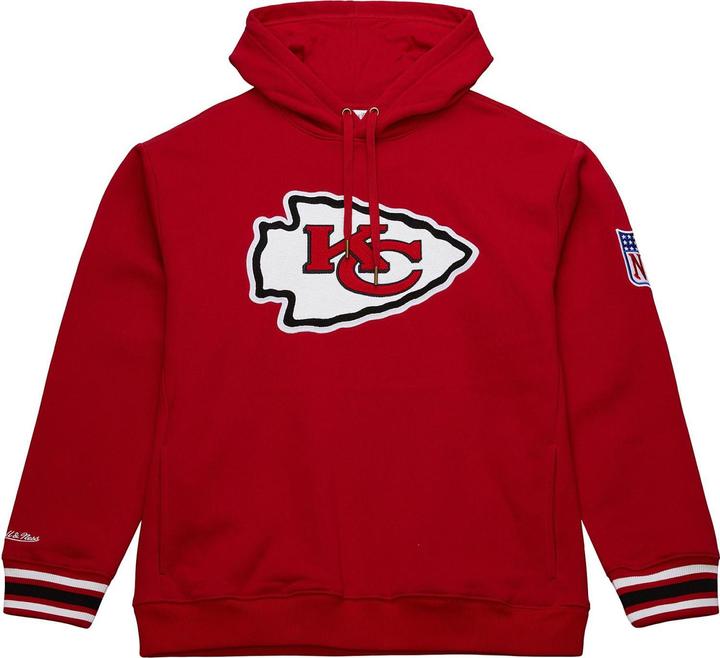 Mitchell & Ness Fleece Hoody - STITCH Kansas City Chiefs XL (XL)