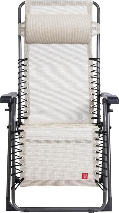 Produktbild Fiam Relaxsessel Movida 129 Tx Gestell Metall / Tex. Anthr./Ecru (66 cm)