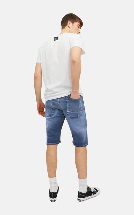 Actual product image Jack & Jones Scale Long GE 608 Indigo Knit Jeansshorts (M)