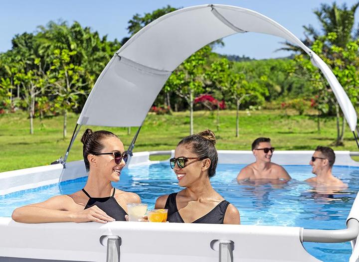 Actual product image Bestway Above Ground Pool Canopy Sunshade 2.11-3.44 m