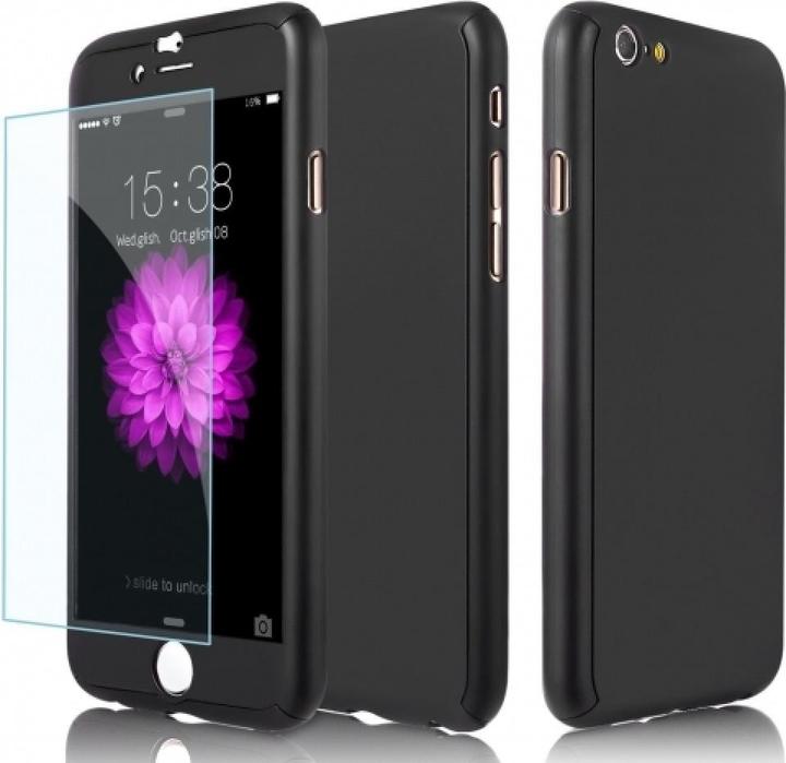 Immagine prodotto Floveme Custodia in vetro antiproiettile a 360 gradi per iPhone 8, protezione a 360 gradi (1 Pezzo/i, Apple iPhone 8)