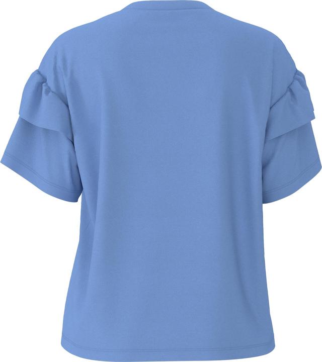 Actual product image Selected Femme Bio-Baumwolle Rüschen T-Shirt (XL)