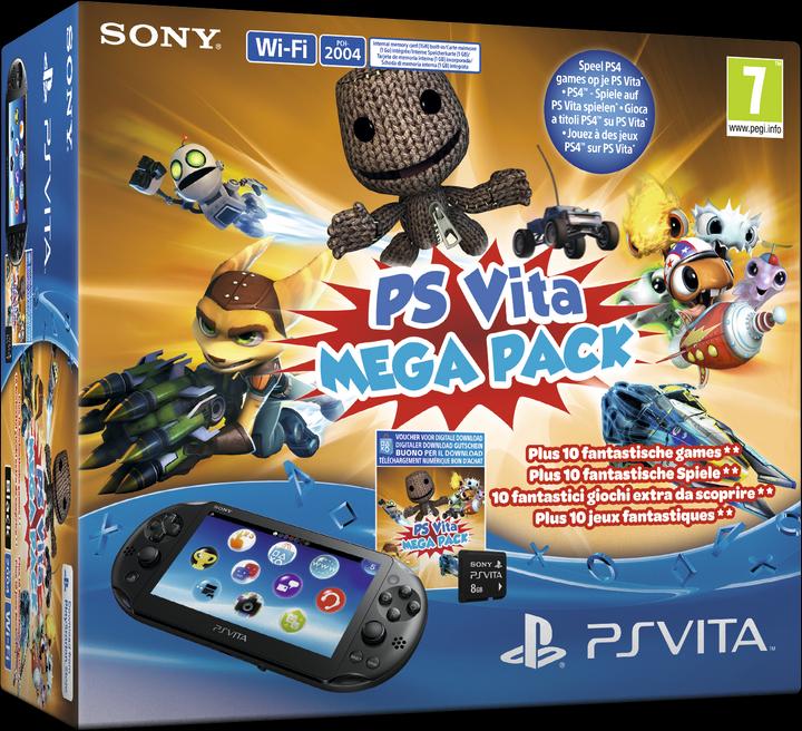 Actual product image Sony Playstation VITA Slim - Mega Pack "Kids"