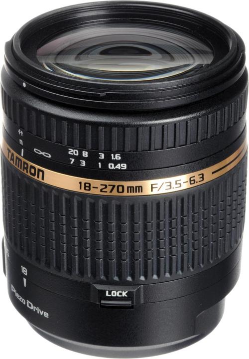 Actual product image Tamron AF 18-270mm, f/3.5-6.3 Di II VC PZD, Canon EF-S (Canon EF-S, APS-C / DX)