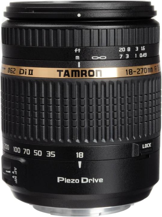 Actual product image Tamron AF 18-270mm, f/3.5-6.3 Di II VC PZD, Canon EF-S (Canon EF-S, APS-C / DX)