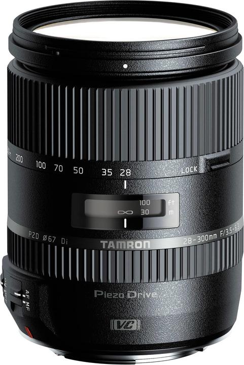 Tamron 28-300mm f/3.5-6.3 Di VC PZD, Canon EF (Canon EF, Vollformat)