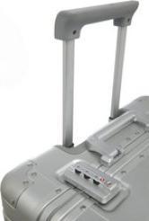 Actual product image Alumaxx Business overnight trolley, with full aluminium case, grey (37 l, Hand luggage (up to 50 litres))
