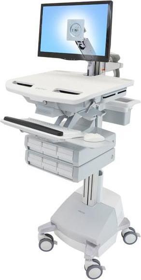 Immagine prodotto Ergotron Carrello per display LCD/tastiera/mouse/CPU/notebook/scanner di codici a barre (architettura aperta