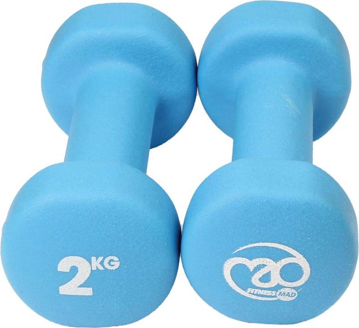Image du produit Fitness Mad Ensemble d'haltères (pack de 2) (2 x 2 kg)