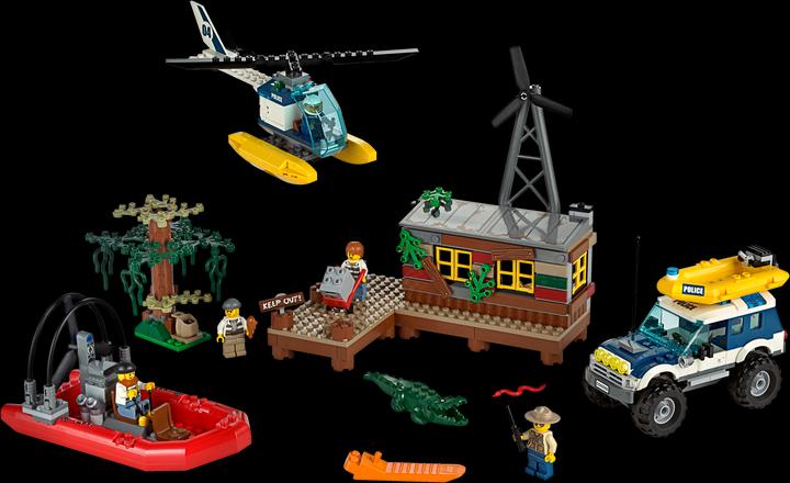 Produktbild LEGO Banditenversteck im Sumpf (60068, LEGO City)