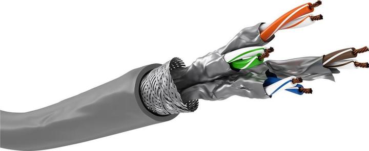 Productafbeelding Goobay Netwerkkabel CAT 6a S/FTP 4 x (S/FTP, CAT6, 50 m)