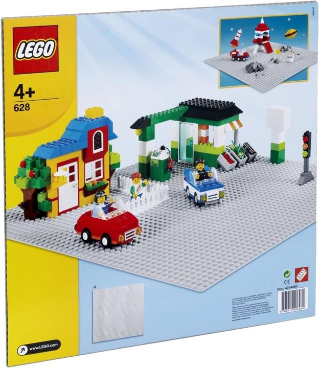 Actual product image LEGO Bauplatte Asphalt (628) (628)